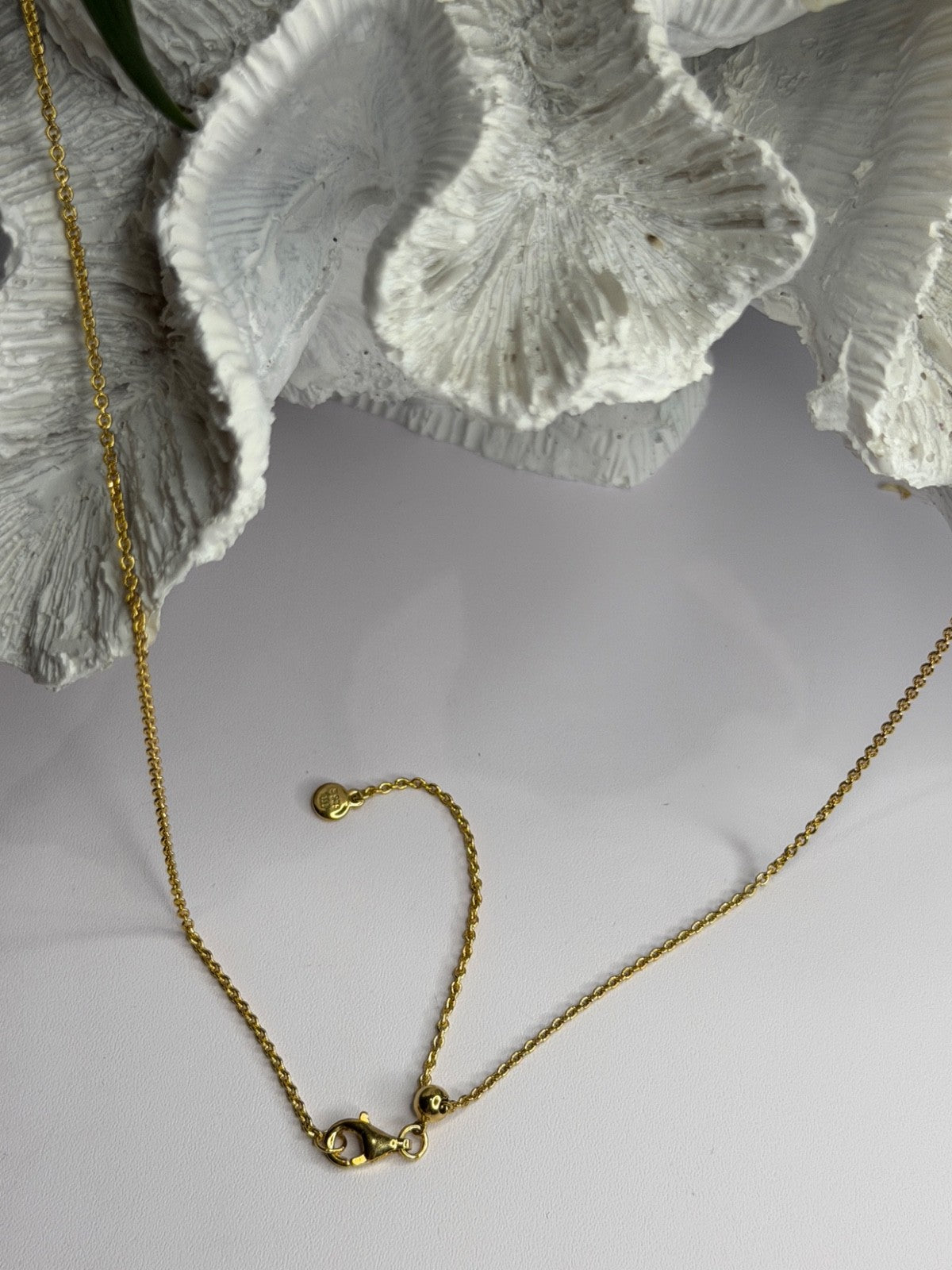 Pandora 925 Sterling Silver Gold Plated Chain