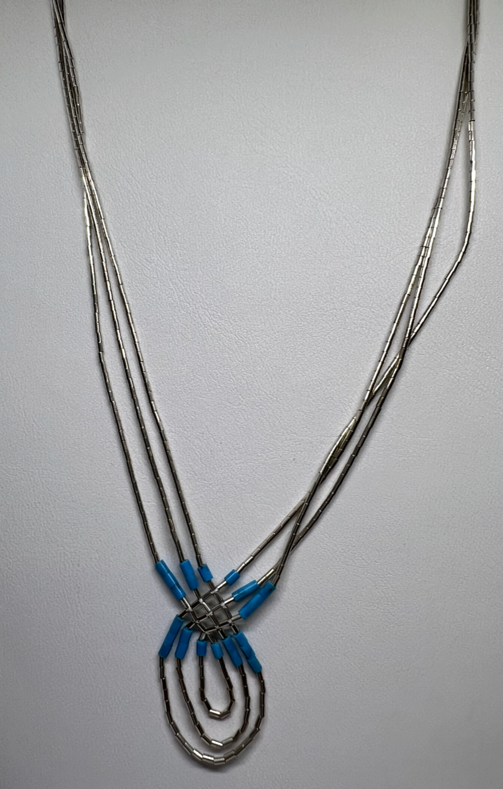 925 Sterling Silver Turquoise Necklace