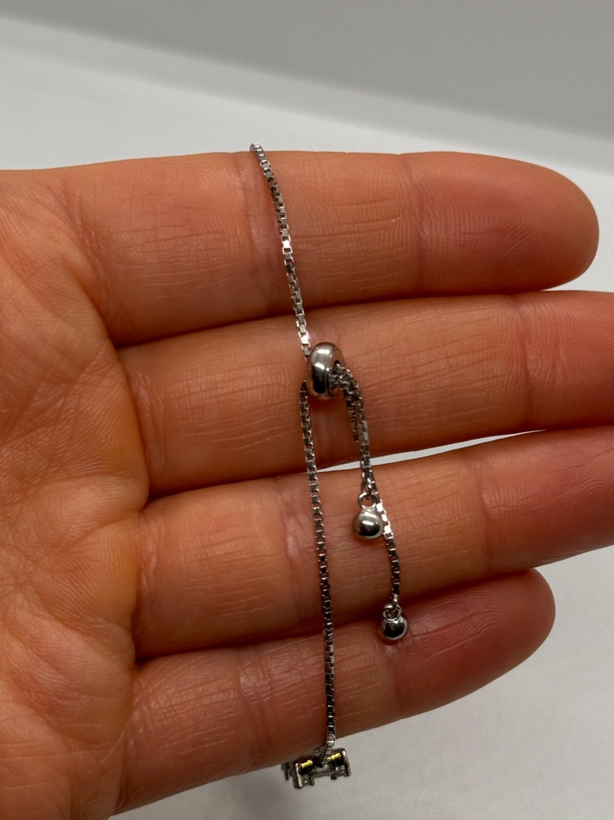 925 Sterling Silver CZ Bracelet