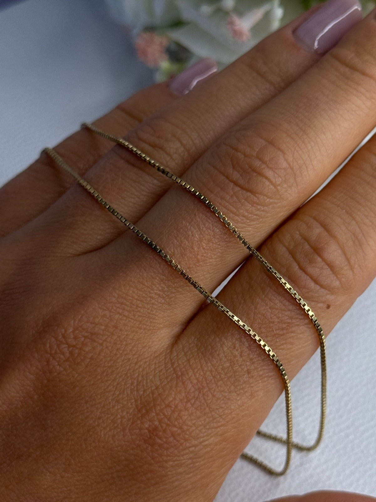 Danecraft 925 Sterling Gold Plated Chain Length 17.5 Inch