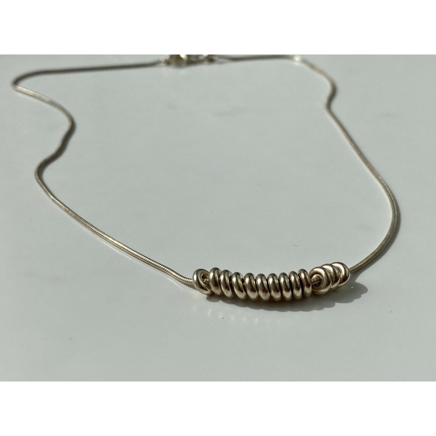 925 Sterling Silver Necklace Italy