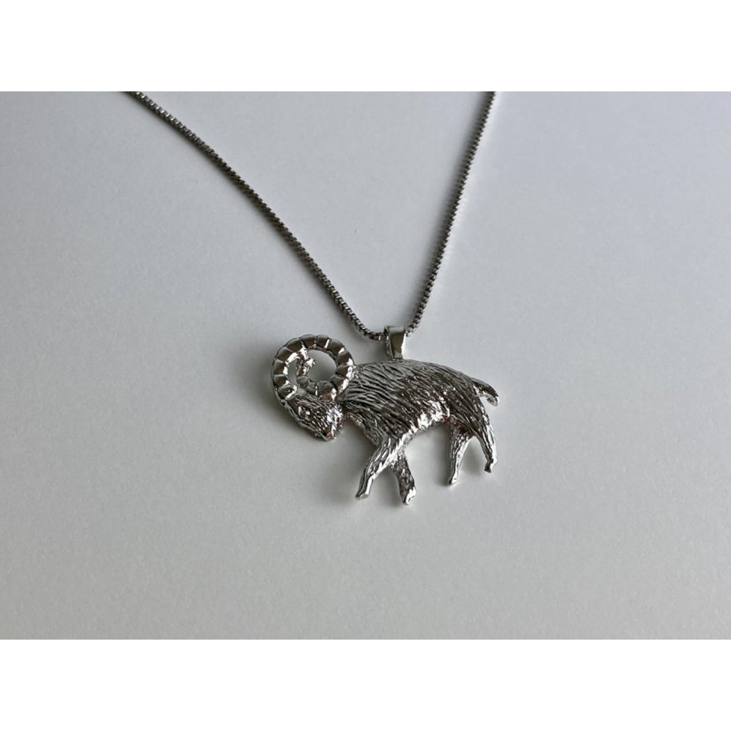 925 Sterling Silver "Aries" Сhain with Pendant
