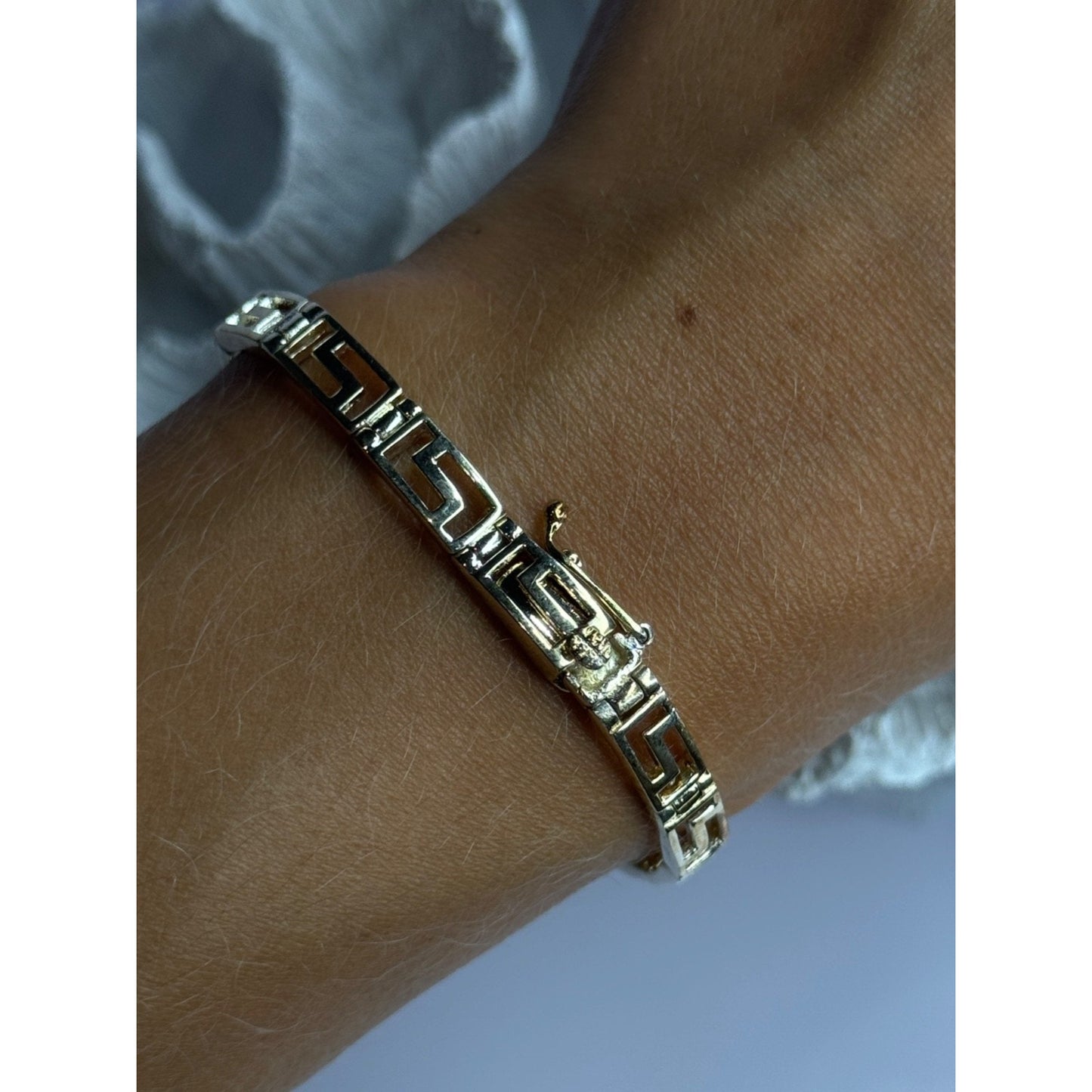 ELEGANT 925 STERLING SILVER BRACELET LENGTH 7