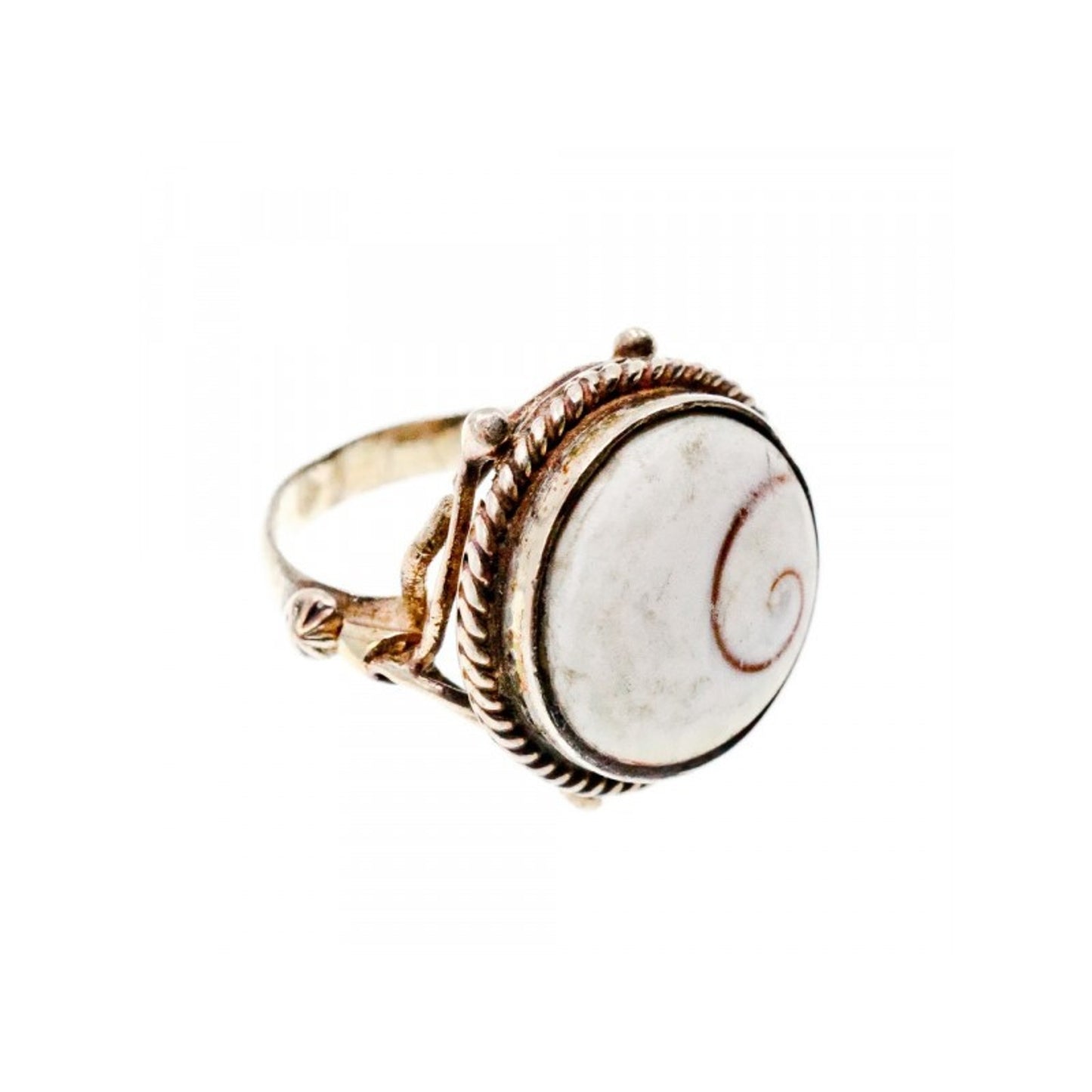 VINTAGE 925 STERLING SILVER AGATE RING SIZE 9.5