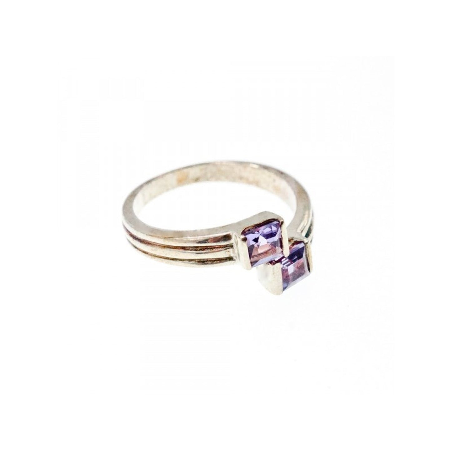 925 STERLING SILVER IOLITE RING SIZE 7