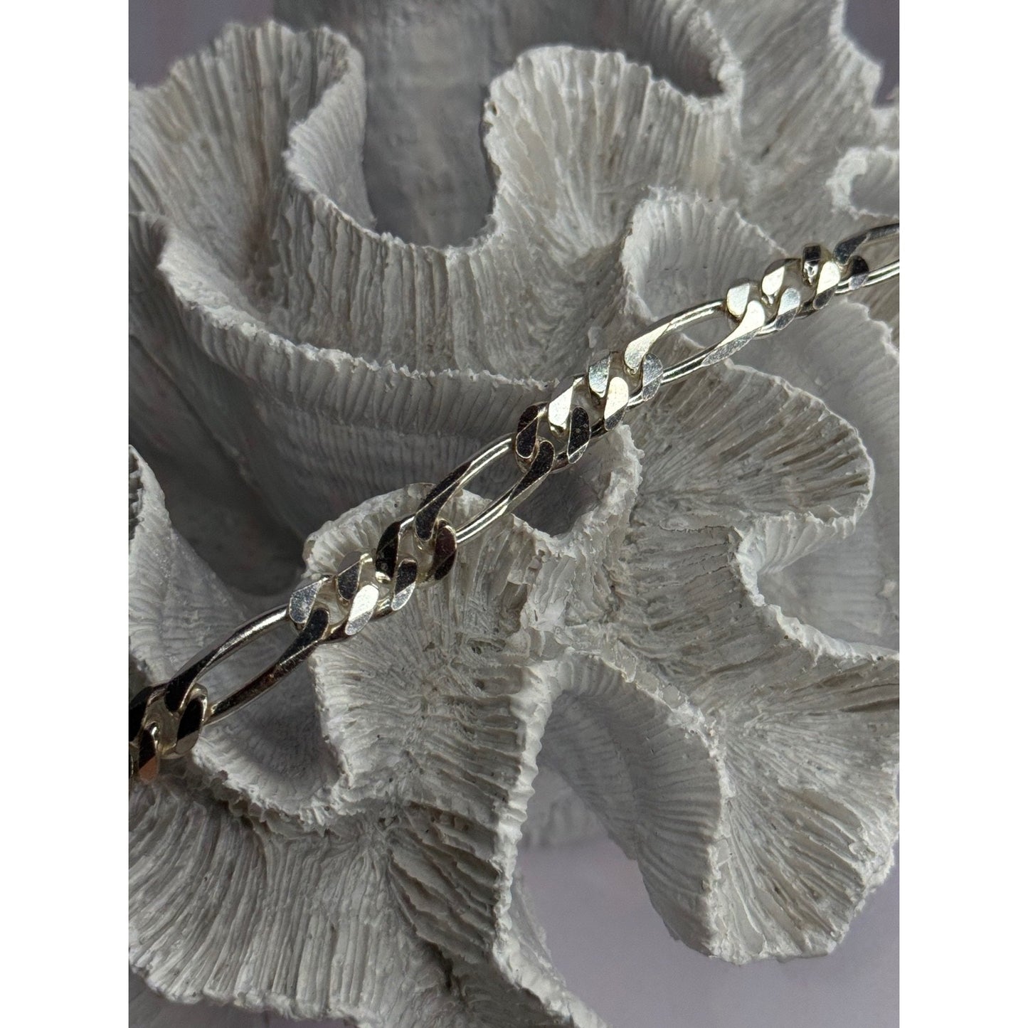 MENS 925 STERLING SILVER BRACELET LENGTH 8 & 9