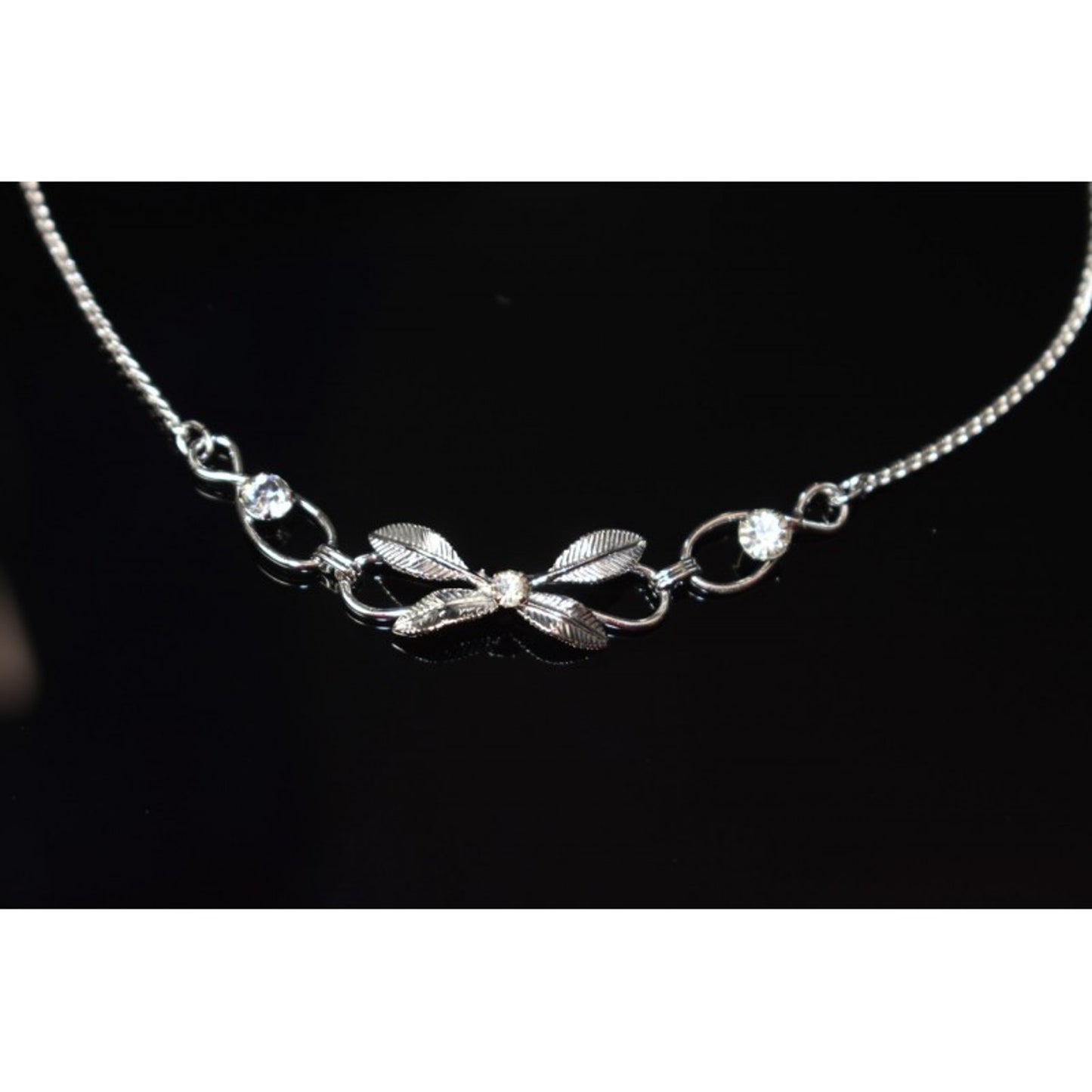 925 Sterling Silver CZ Necklace