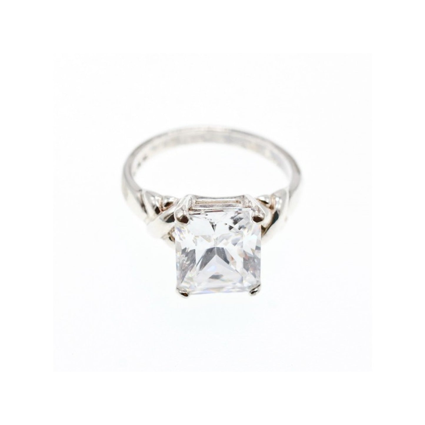 925 STERLING SILVER CZ RING SIZE 11.5
