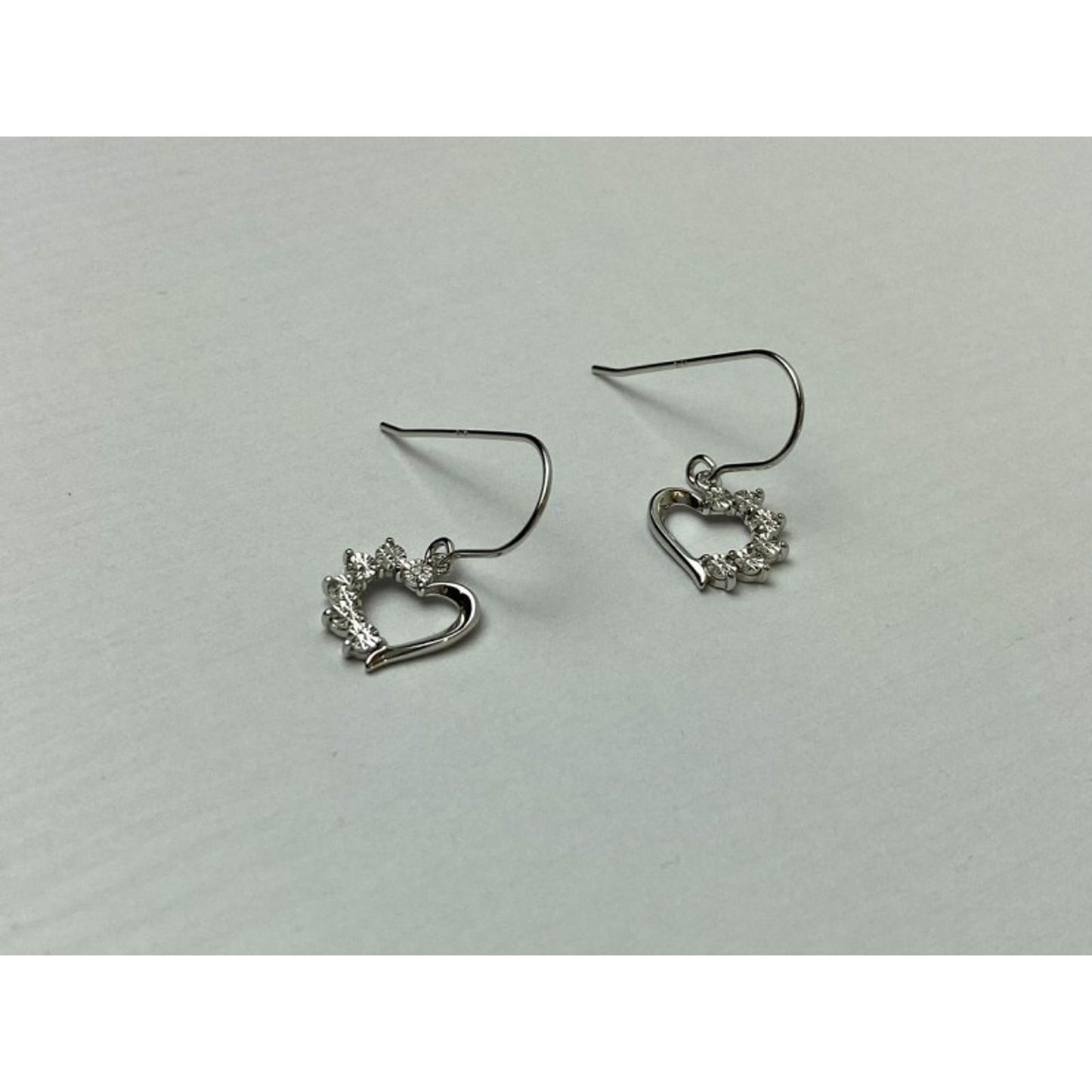 925 Sterling Silver "Hearts" Earrings