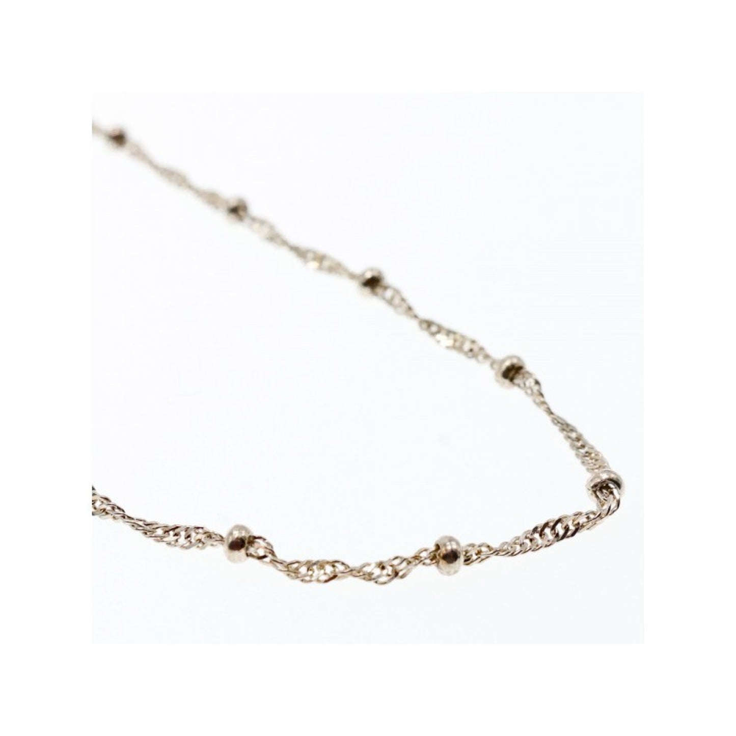 925 Sterling Silver Necklace Italy 29.9 in
