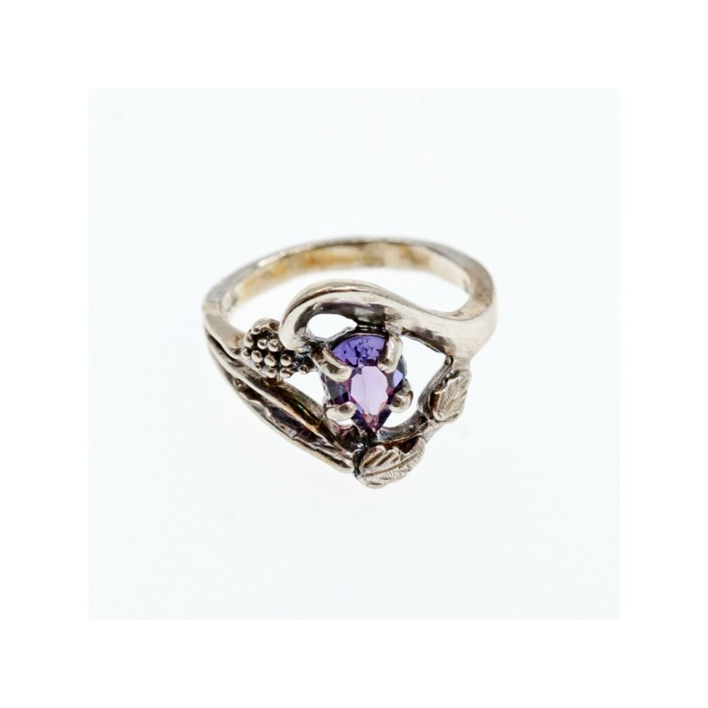 925 STERLING SILVER TANZANITE RING SIZE 7