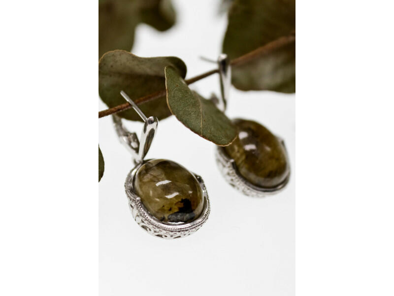 925 STERLING SILVER HALIOTIS "FANTASTIC" EARRINGS