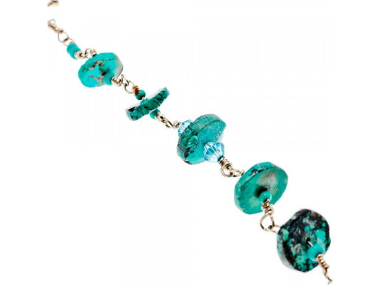 925 Sterling Silver Turquoise Bracelet