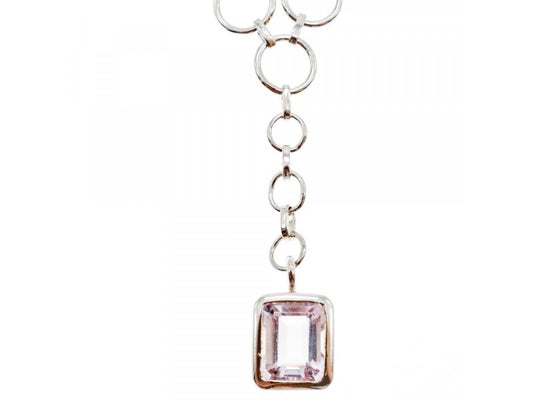 925 Sterling Silver Tanzanite Necklace