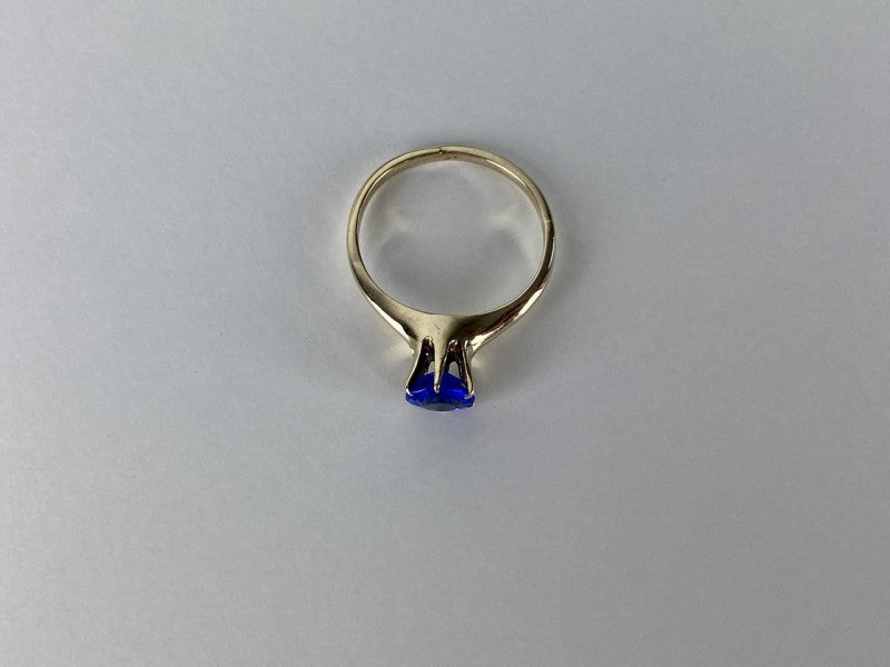 10K Yellow Gold Tanzanite Ring Size 5.5
