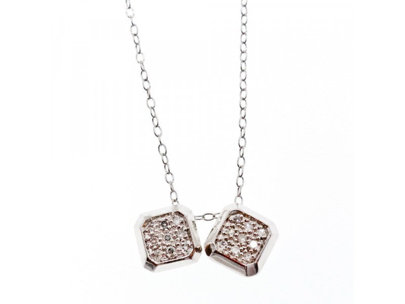 925 Sterling Silver CZ Necklace Pendant