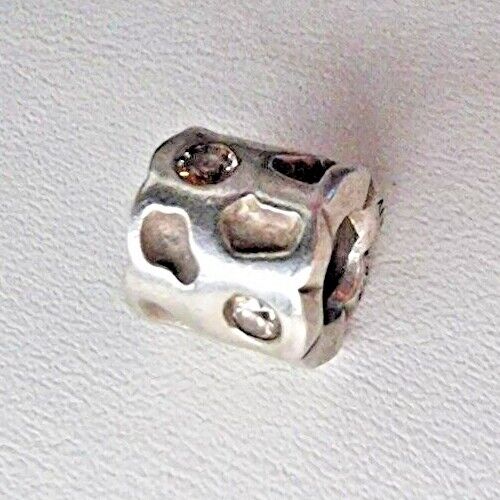 PANDORA RETIRED 925 STERLING SILVER CHAMPAGNE POND CHARM 790336CCZ AT