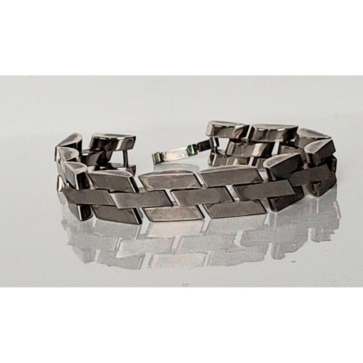 EXQUISITE MEN 'S 925 STERLING SILVER BRACELET SKY