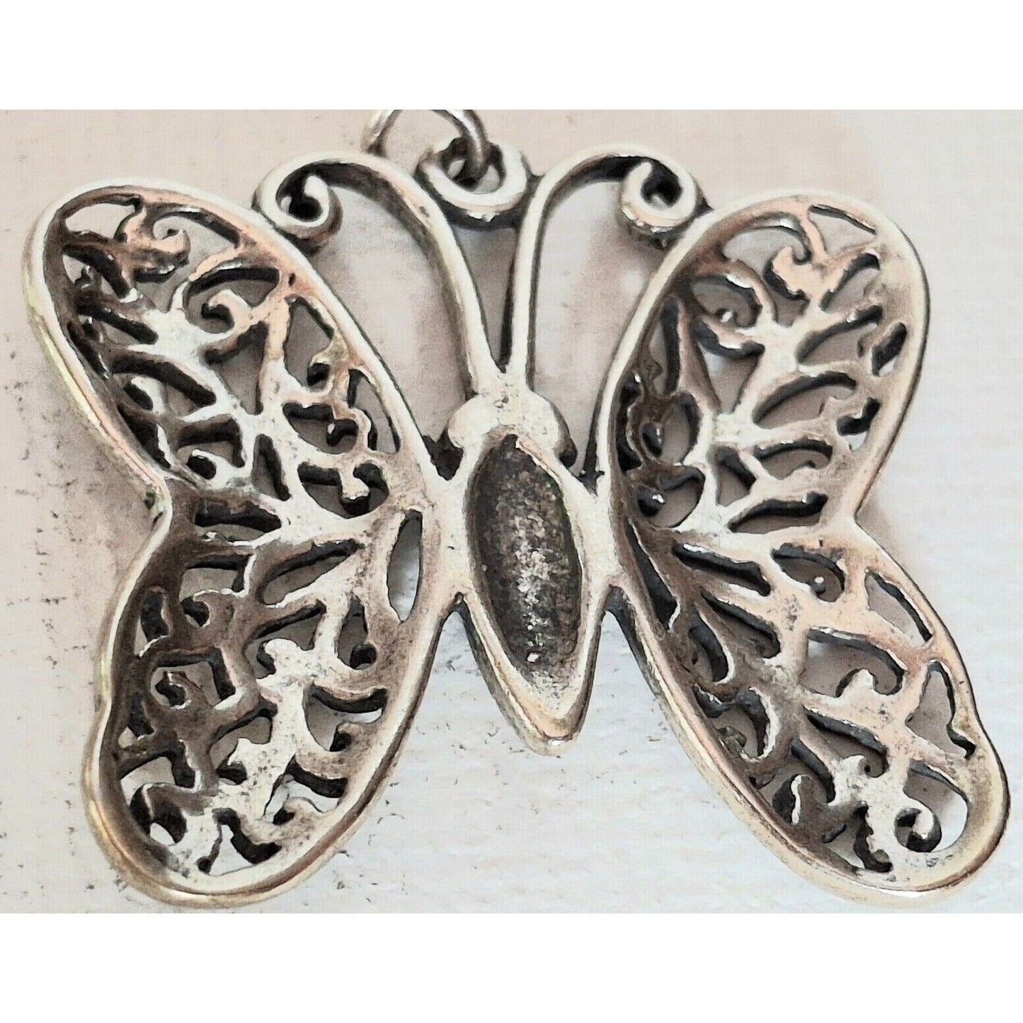 925 STERLING SILVER  BUTTERFLY EARRINGS SKY