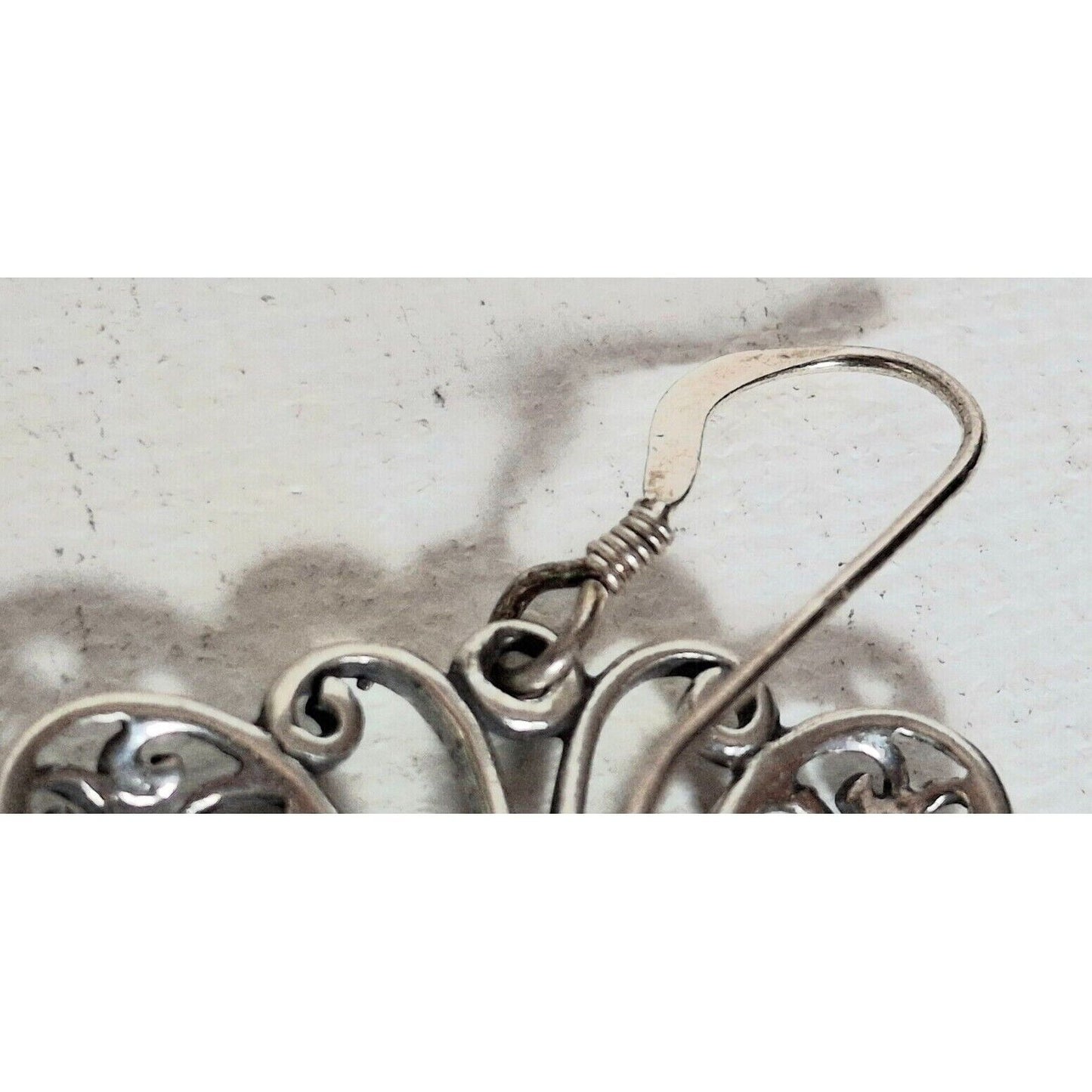 925 STERLING SILVER  BUTTERFLY EARRINGS SKY