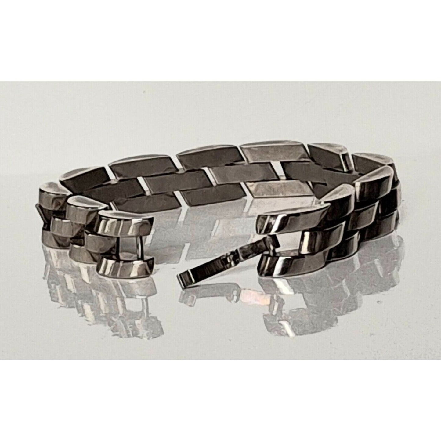 EXQUISITE MEN 'S 925 STERLING SILVER BRACELET SKY