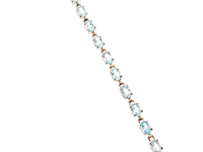 925 STERLING SILVER TOPAZ BRACELET