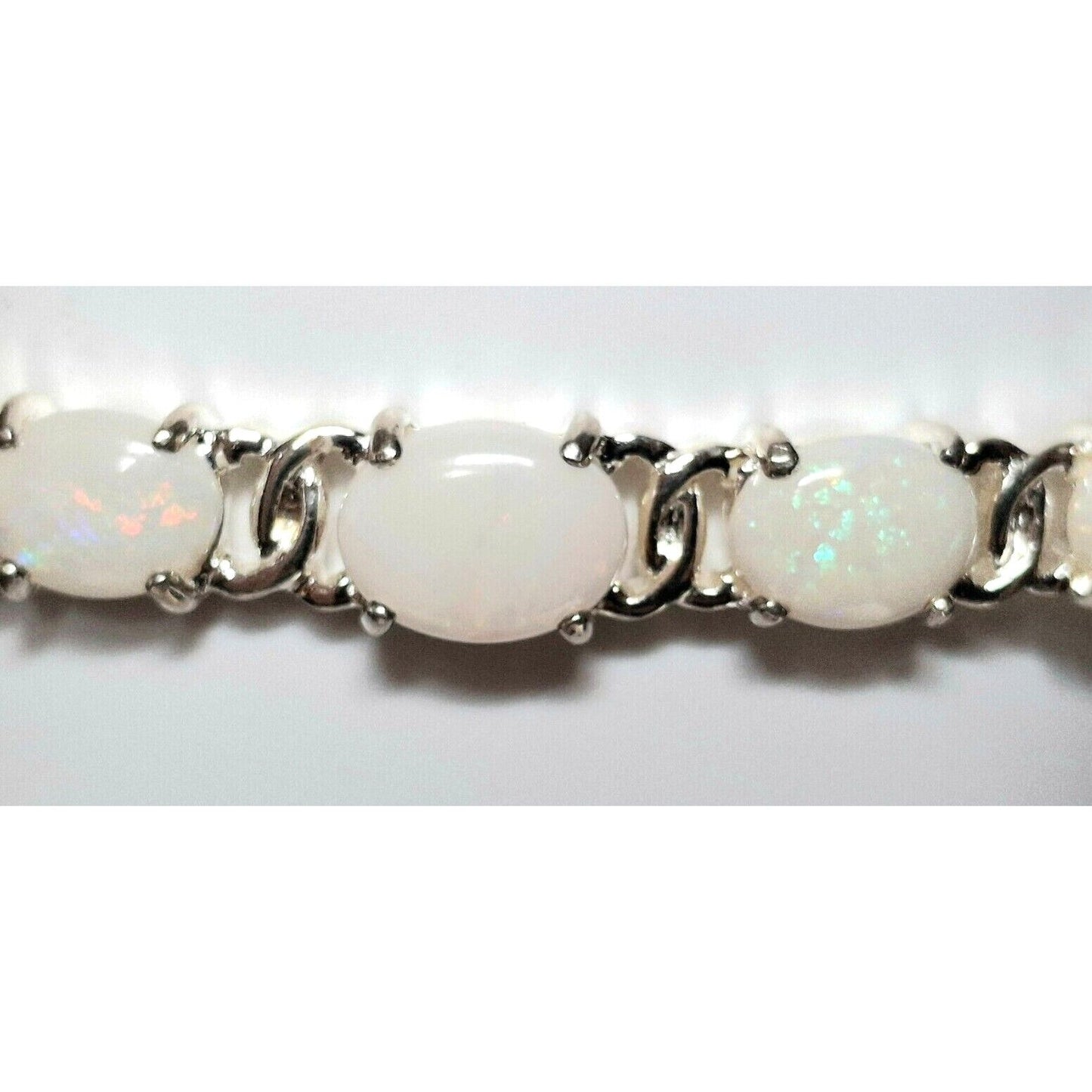 925 STERLING SILVER AND OPAL  BRACELET  YEVA SKY