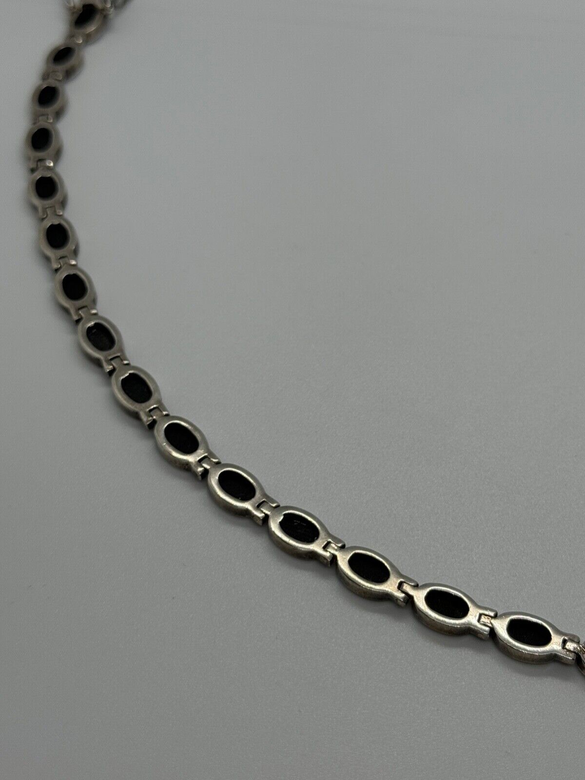 925 STERLING SILVER ONYX  BRACELET