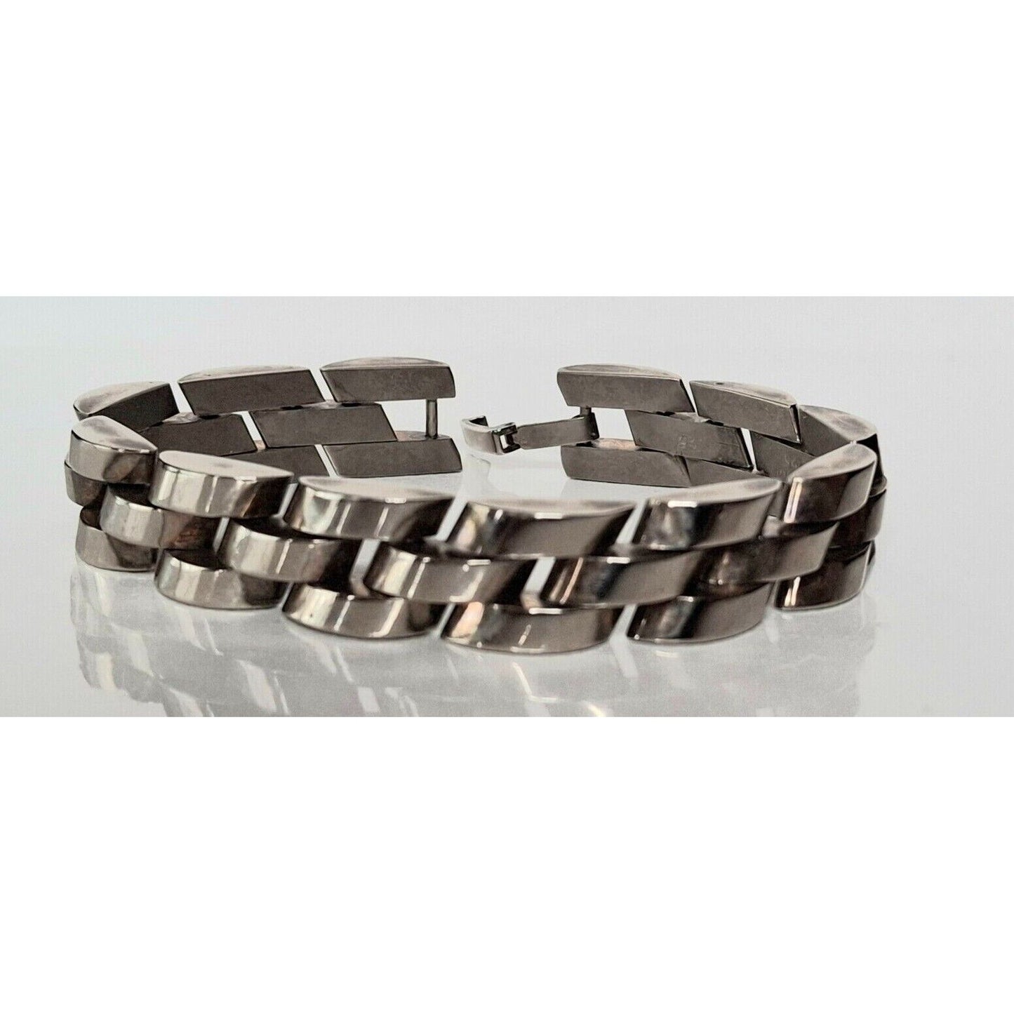 EXQUISITE MEN 'S 925 STERLING SILVER BRACELET SKY