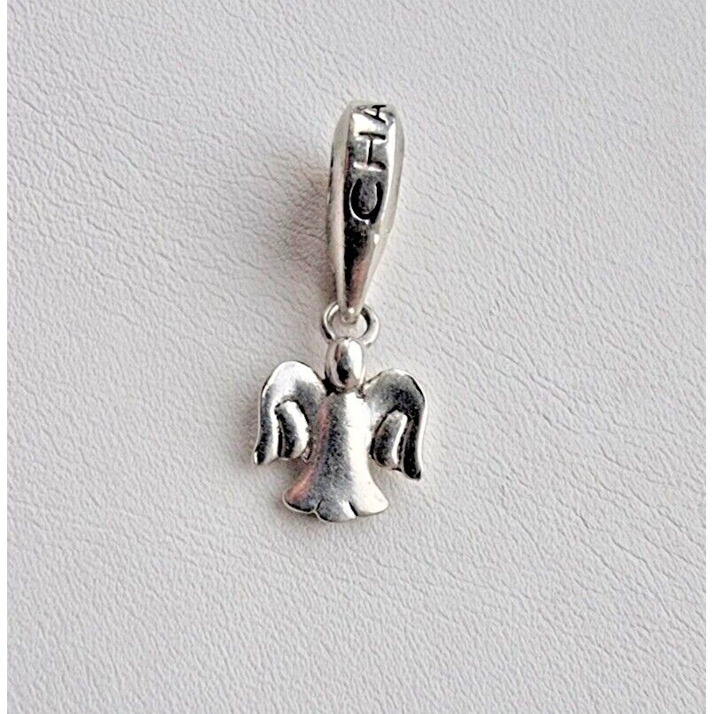 CHAMILIA AUTHENTIC RETIRED 925 STERLING SILVER  DANGLE ANGLE CHARM AT