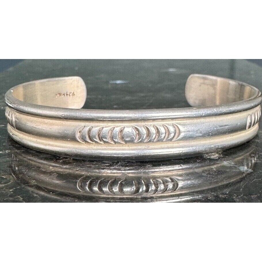 925 STERLING SILVER CUFF  BRACELET SKY