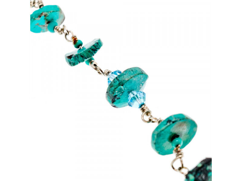 925 STERLING SILVER TURQUOISE BRACELET