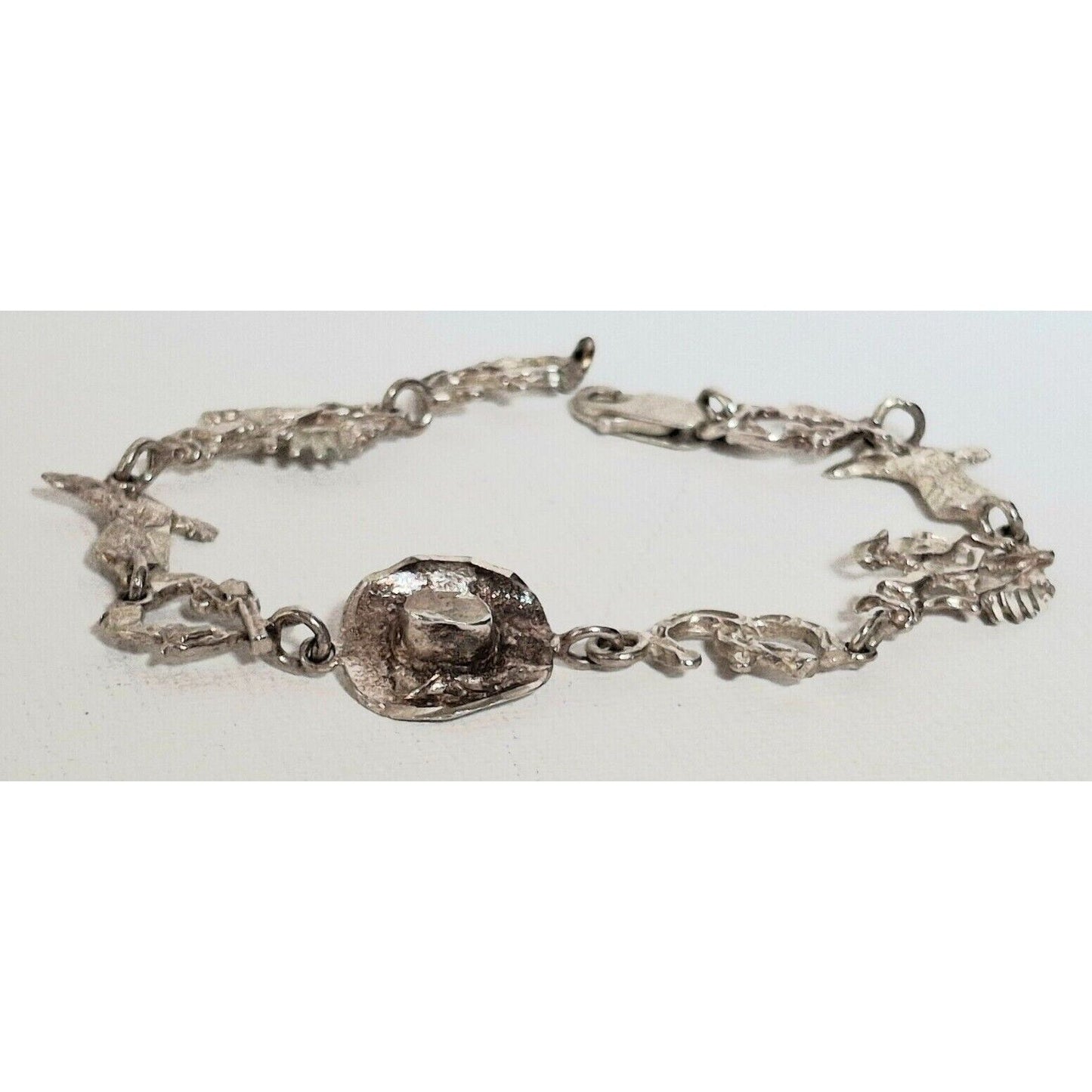 WESTERN MOTIF  925 STERLING SILVER BRACELET SKY