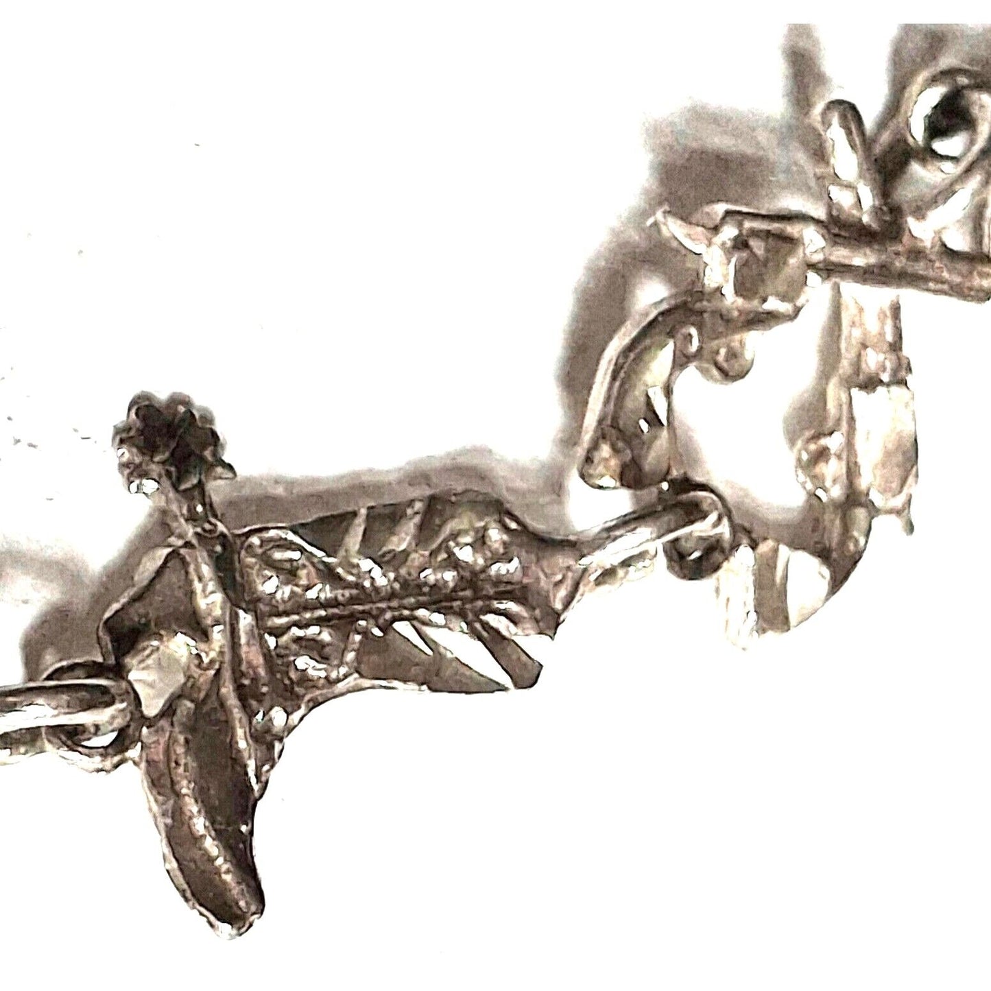 WESTERN MOTIF  925 STERLING SILVER BRACELET SKY