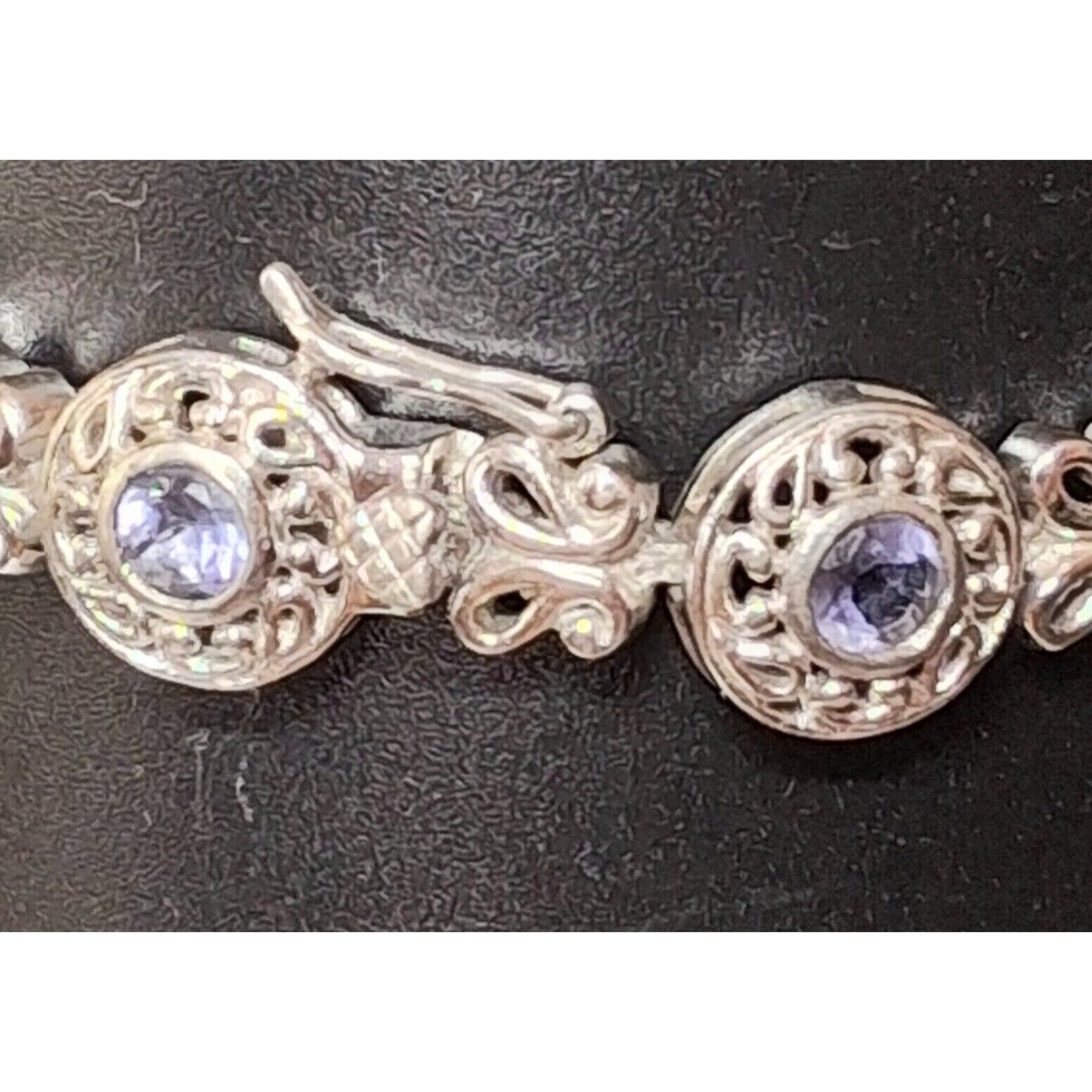 925 STERLING SILVER AND TANZANITE BRACELET SKY