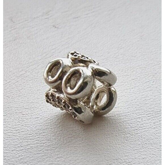 PANDORA AUTHENTIC 925 STERLING SILVER CIRCLE OF FRIENDS CHARM AT