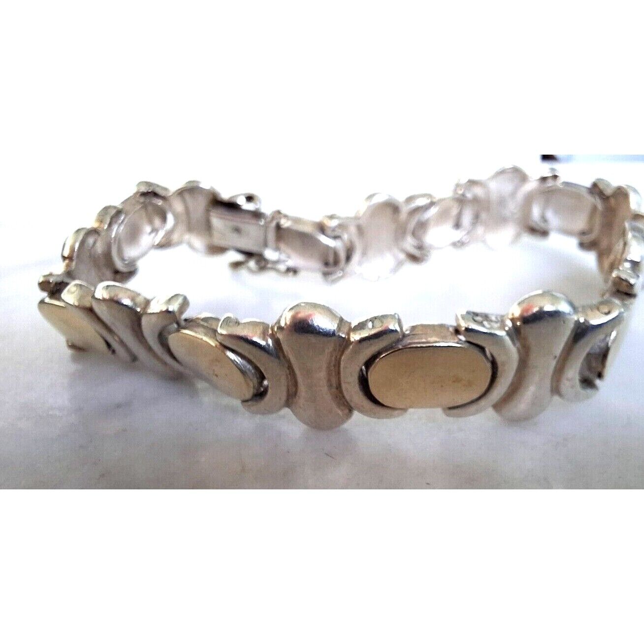 950  STERLING SILVER AND 14K GOLD BRACELET SKY