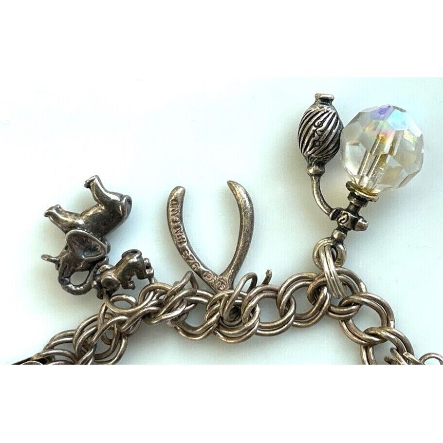 925 STERLING SILVER CHARM BRACELET SKY