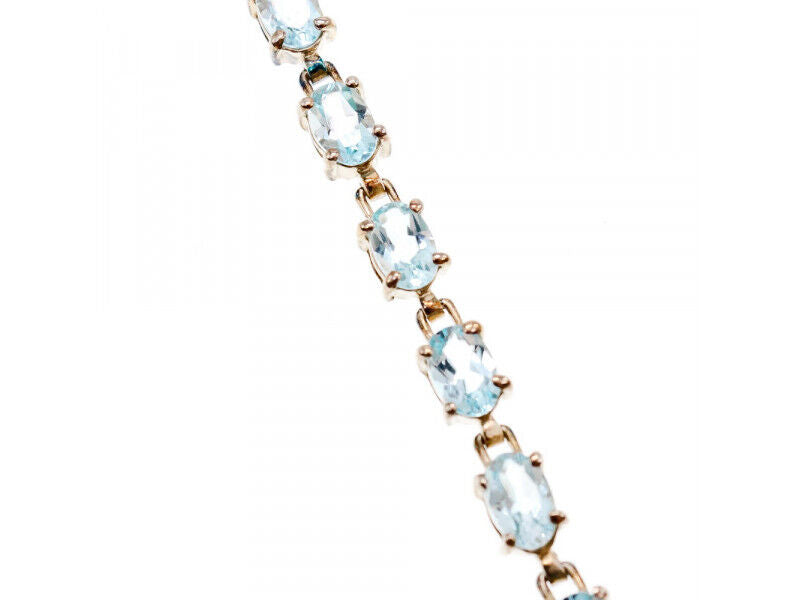 925 STERLING SILVER TOPAZ BRACELET