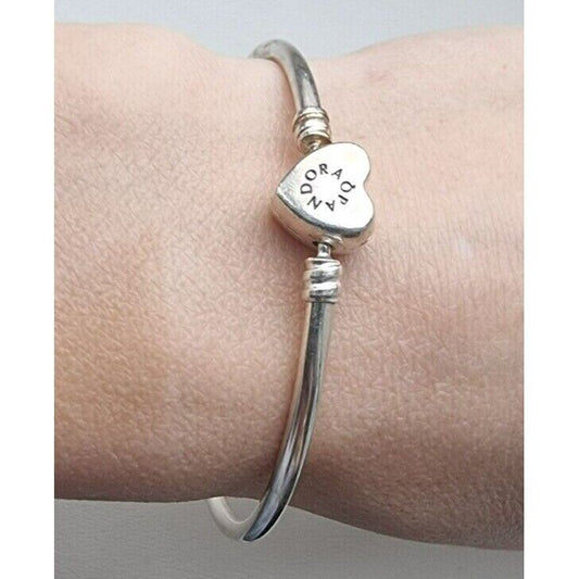 PANDORA 590729 WISHFUL HEART AUTHENTIC 590713 FAMILY FOREVER BRACELET AT