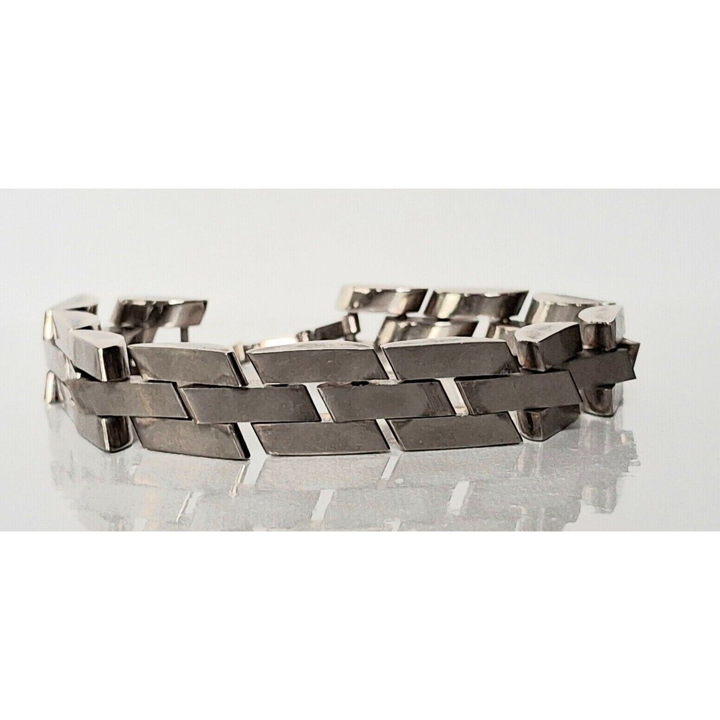 EXQUISITE MEN 'S 925 STERLING SILVER BRACELET SKY