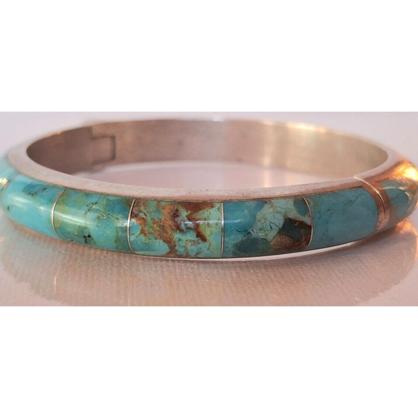 DESERT ROSE TRADING 925 STERLING SILVER TURQUOISE  BRACELET SKY