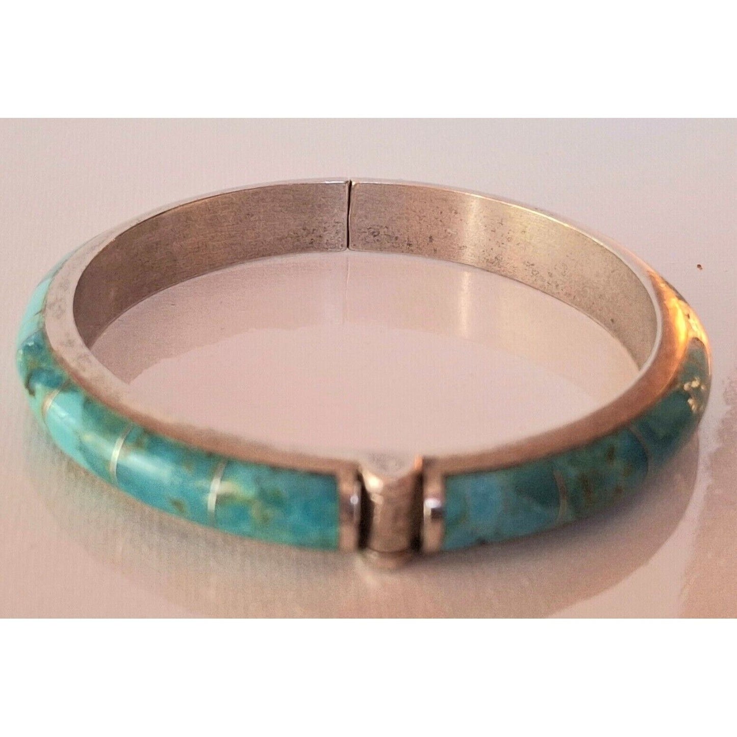 DESERT ROSE TRADING 925 STERLING SILVER TURQUOISE  BRACELET SKY