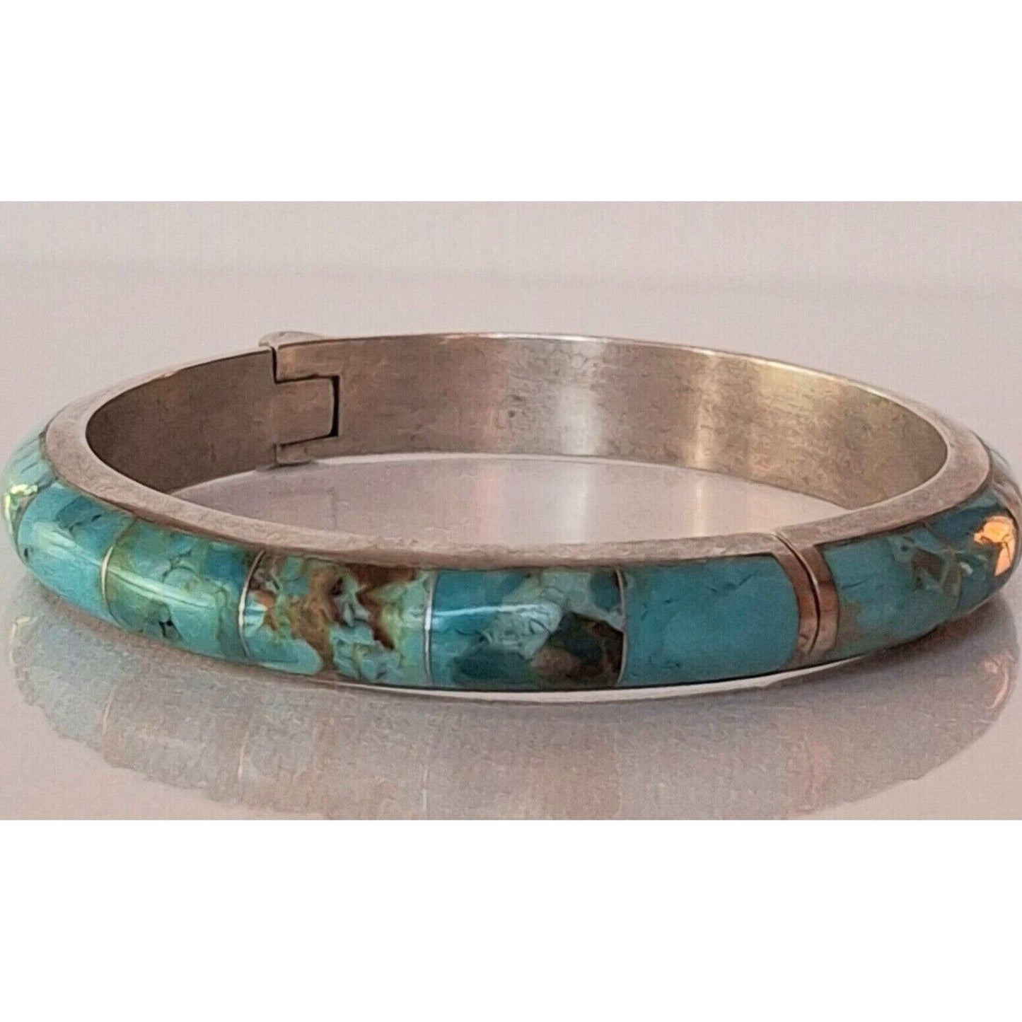 DESERT ROSE TRADING 925 STERLING SILVER TURQUOISE  BRACELET SKY