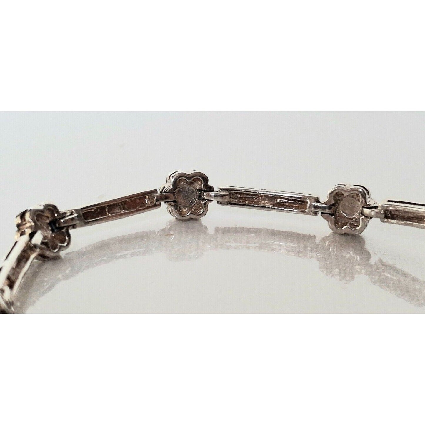 925 STERLING SILVER AND MARCASITES  BRACELET SKY