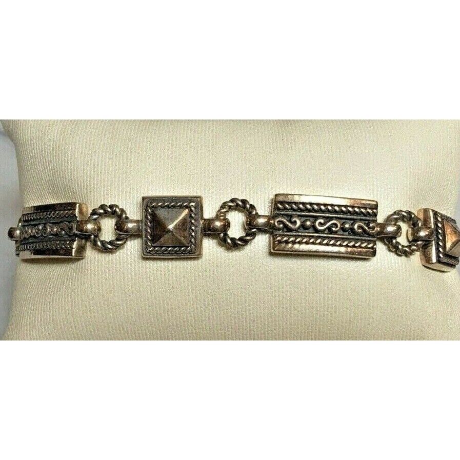 ORNATE 925 STERLING SILVER BRACELET SKY