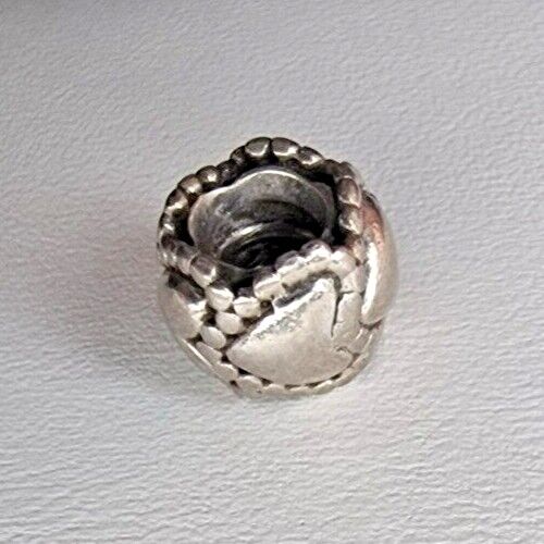 PANDORA AUTHENTIC 925 STERLING SILVER SET OF FOUR 4 CHARMS AT