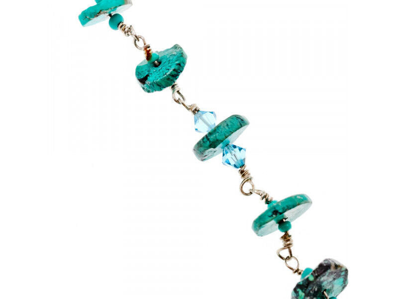 925 STERLING SILVER TURQUOISE BRACELET