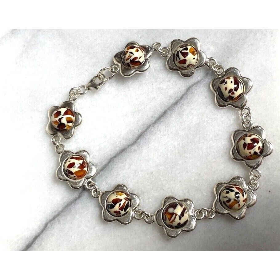 925 STERLING SILVER & MOOKAITE JUSPER BRACELET SKY