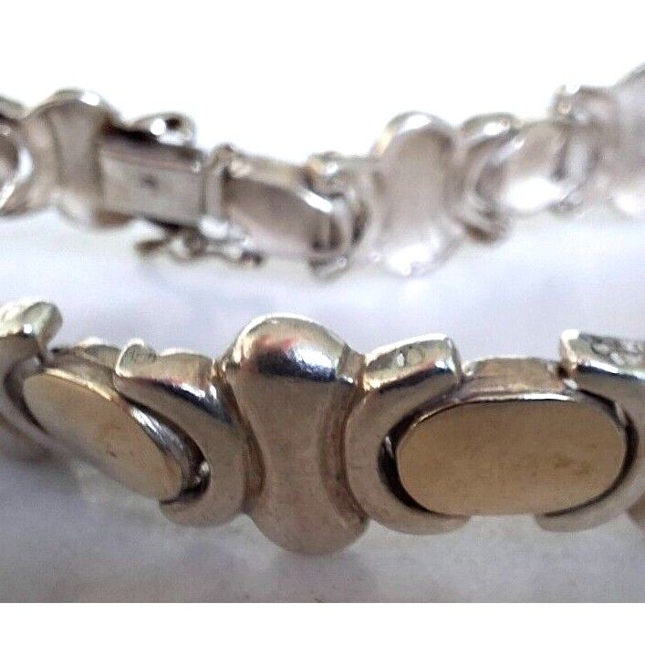 950  STERLING SILVER AND 14K GOLD BRACELET SKY